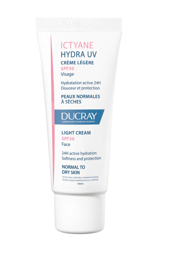 Ducray Ictyane Hydra light UV Cream Face Spf30 40ml