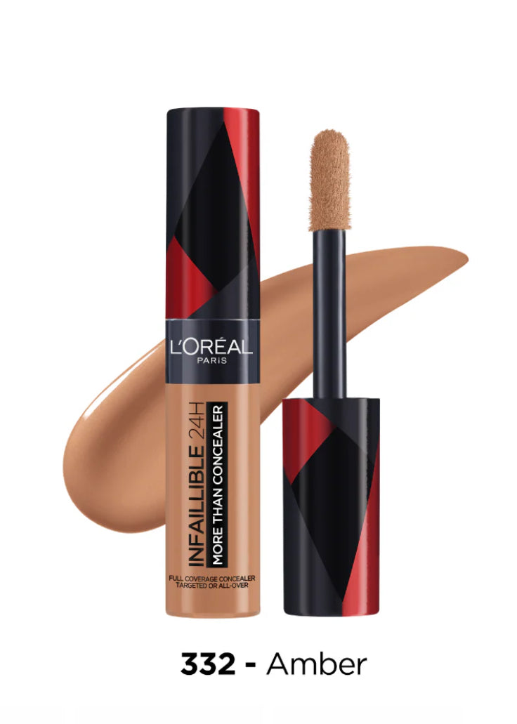 L'Oréal Paris Infallible Full Wear Waterproof Concealer Up To 24H Full Coverage - Updated Shades