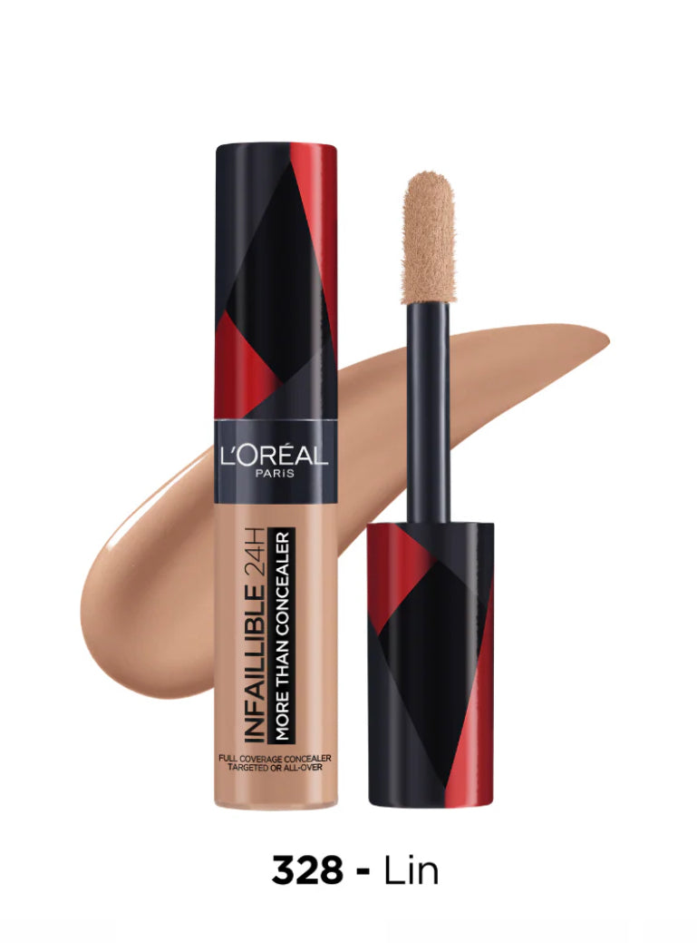 L'Oréal Paris Infallible Full Wear Waterproof Concealer Up To 24H Full Coverage - Updated Shades