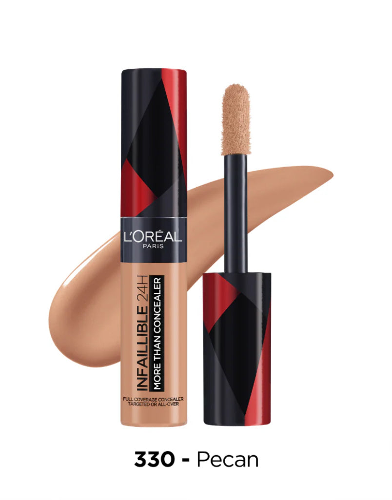 L'Oréal Paris Infallible Full Wear Waterproof Concealer Up To 24H Full Coverage - Updated Shades