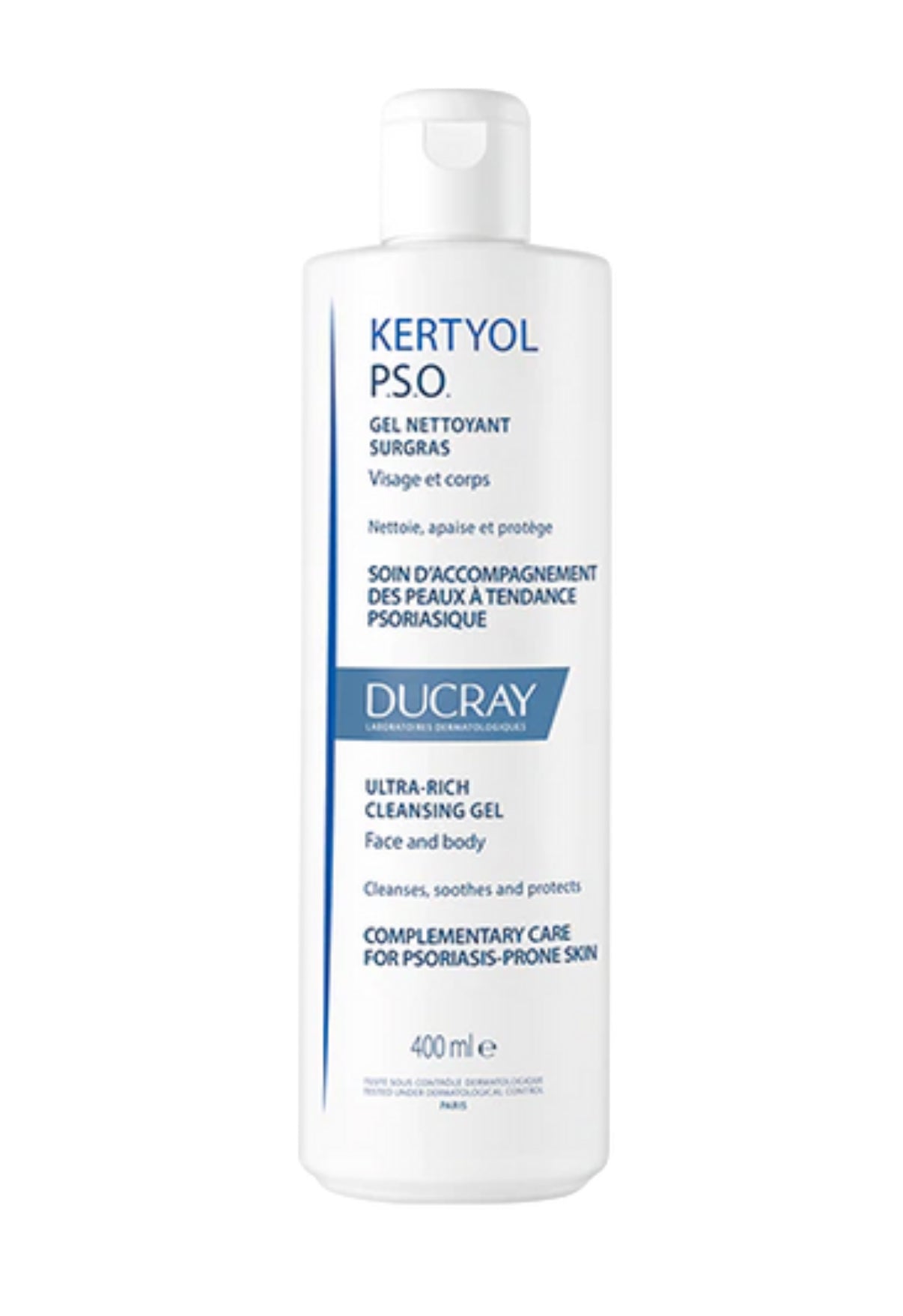Ducray Kertyol Psoriasis Gel For Psoriasis-Prone Skin 400ml