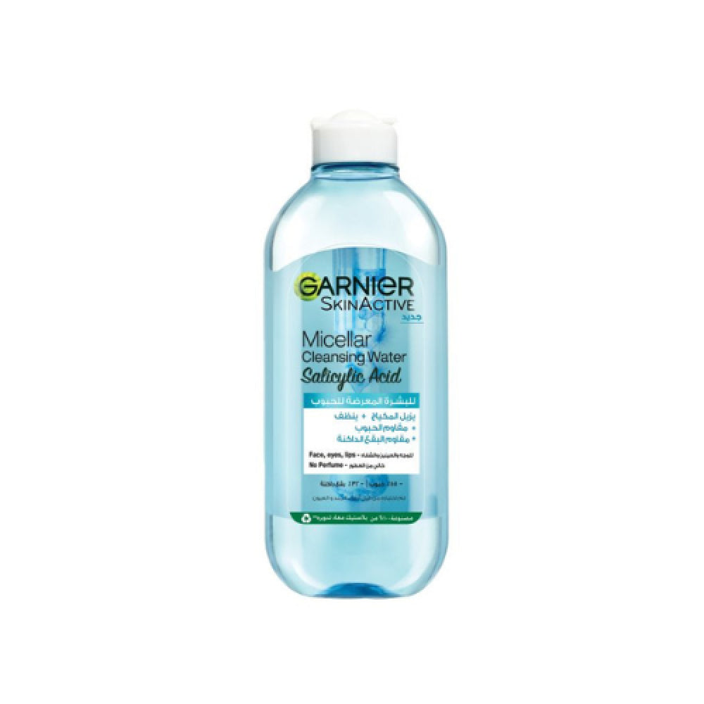 GARNIER FAST CLEAR MICELLAR WATER WITH SALICYLIC ACID FOR ACNE PRONE SKIN