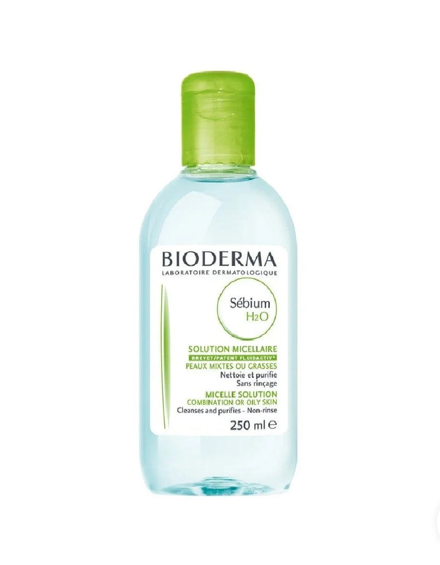 Bioderma Sebium H2O Cleansing Micellar Water Solution for Oily Skin