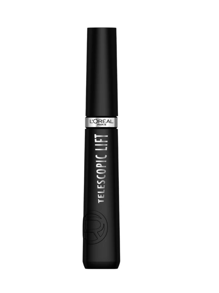 L’Oréal Paris Telescopic Lift Washable Mascara, Lengthening and Volumizing, Lash Lift with Up to 36HR Wear