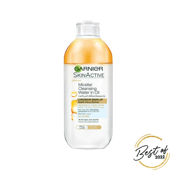 GARNIER MICELLAR OIL-INFUSED CLEANSING WATER