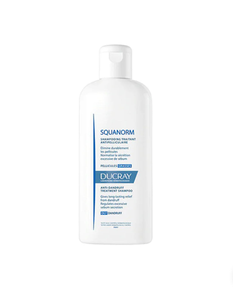 Ducray Squanorm Anti-Dandruff Treatment Shampoo - Oily Dandruff 200ml