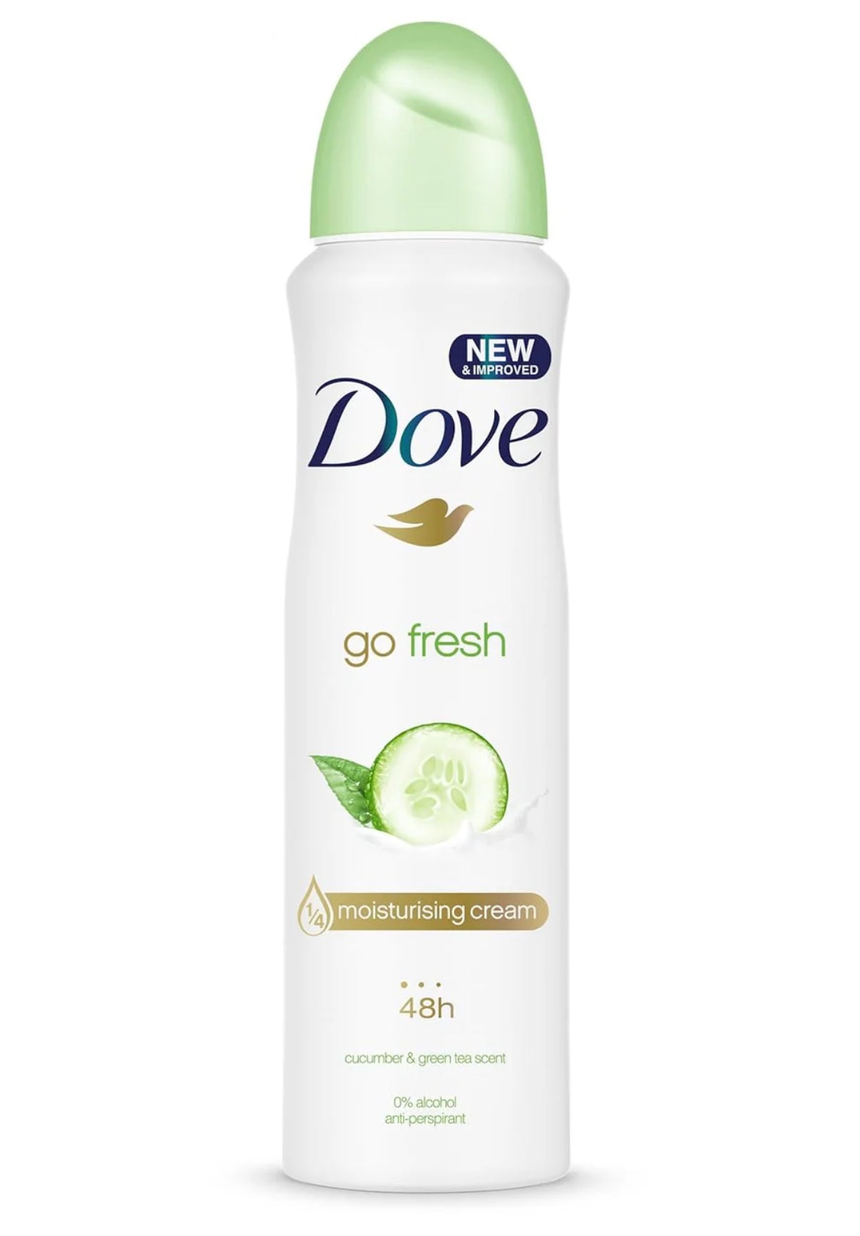 Go Fresh Cucumber Aerosol Anti-Perspirant Deodorant 250 Ml