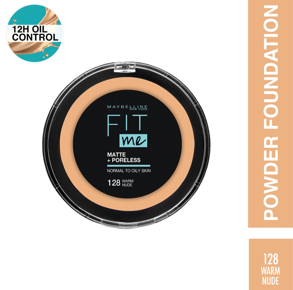 Maybelline New York Fit Me- Perfect Matte Finish & Poreless Powder That Lasts Up To 16 Hours