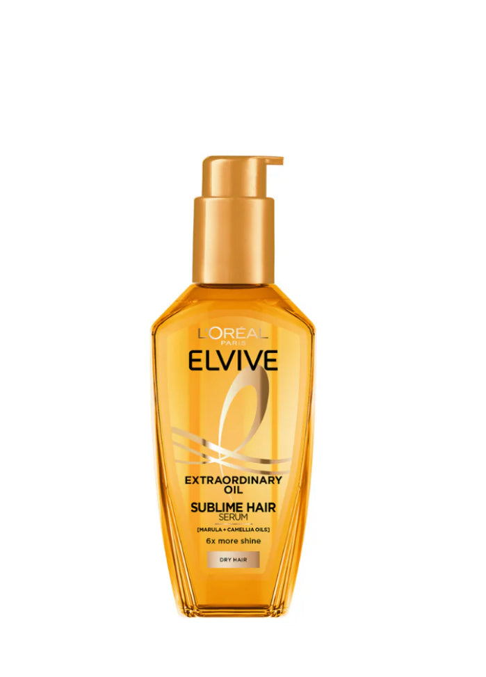 L’Oréal Paris Elvive Extraordinary Hair Oil Treatment, Non-Sticky Serum For Dry Hair 100ml