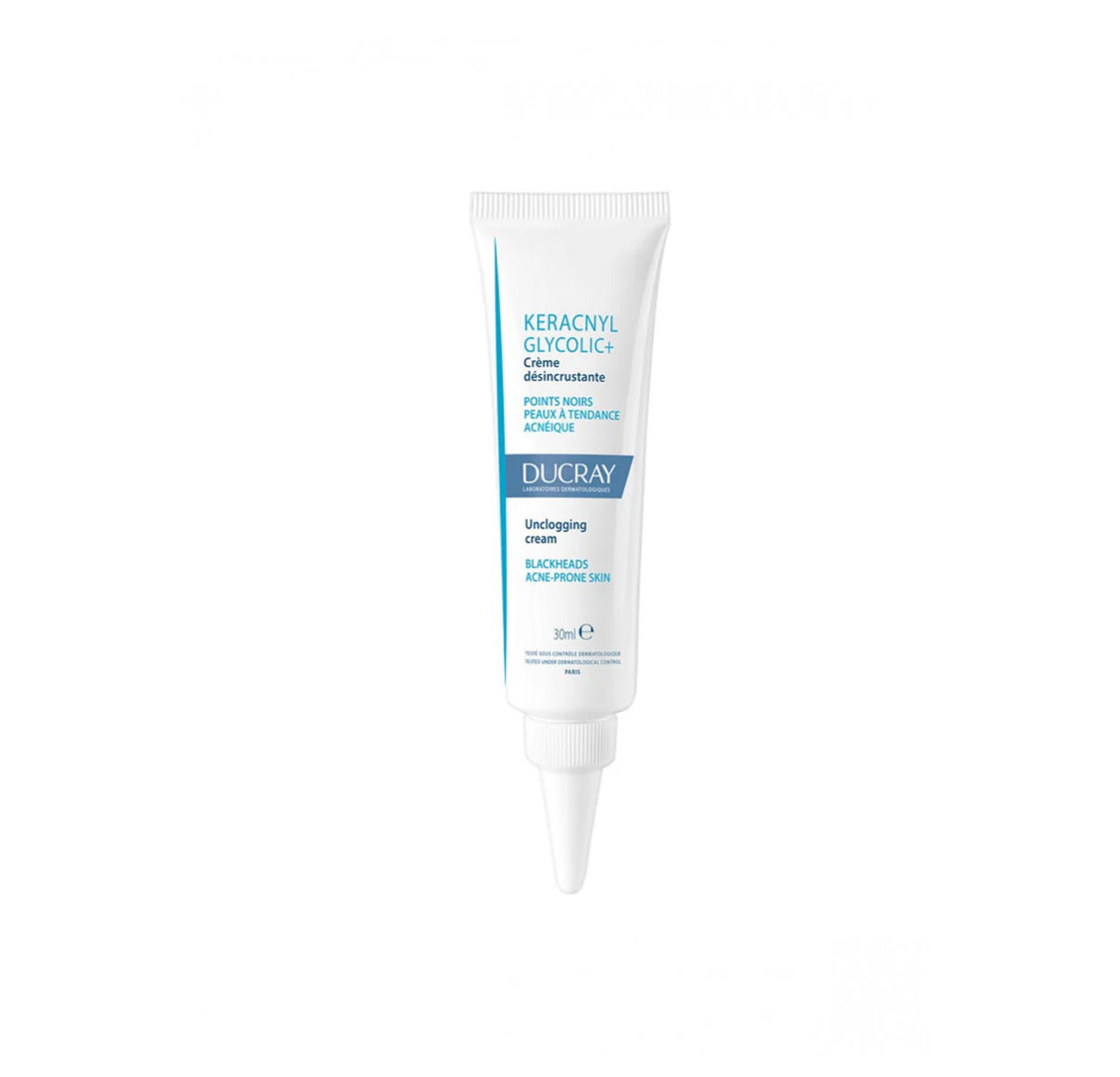 DUCRAY KERACNYL GLYCOLIC+ UNCLOGGING CREAM 30ML