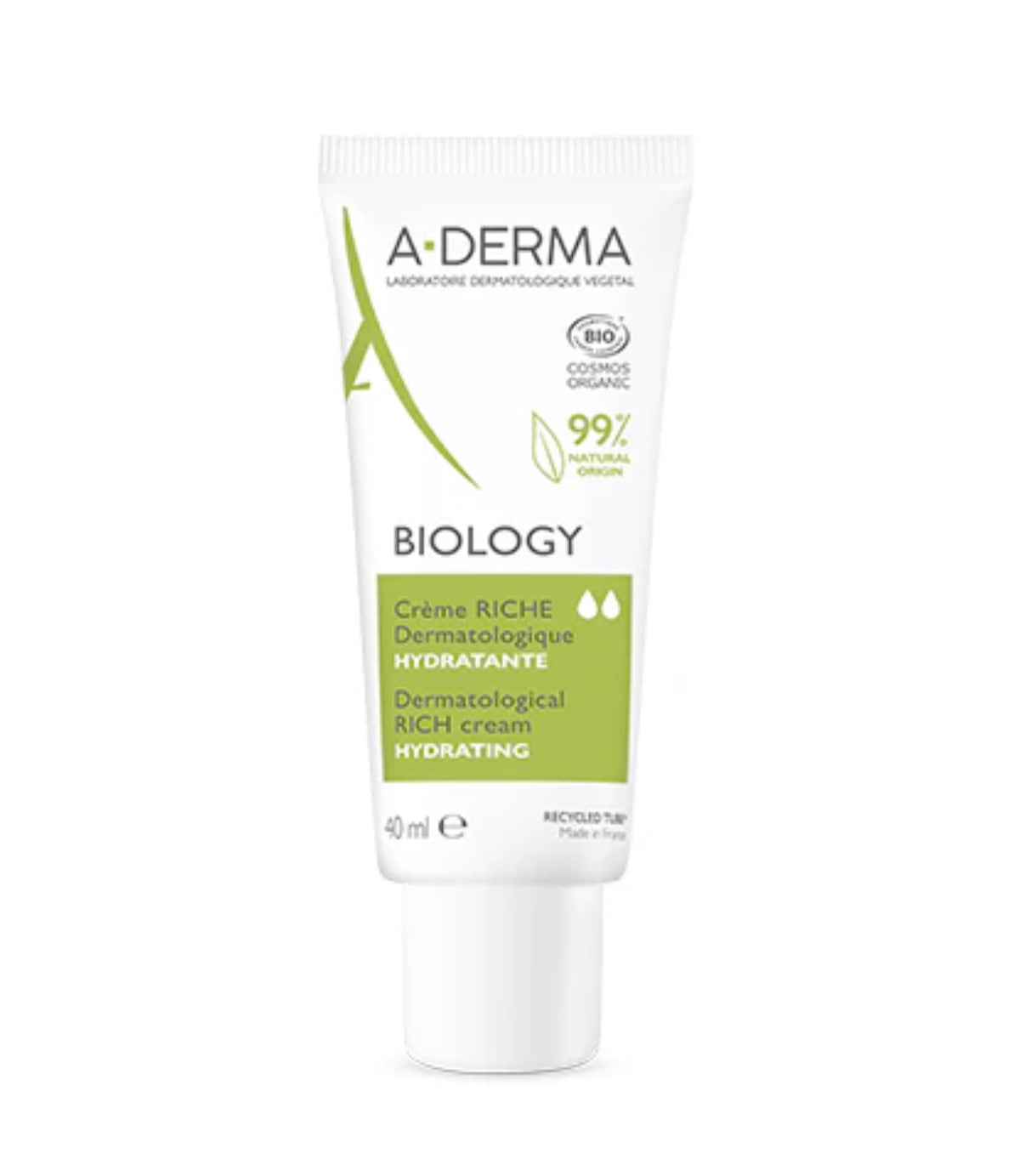 A-DERMA BIOLOGY HYDRATING RICH CREAM 40ML