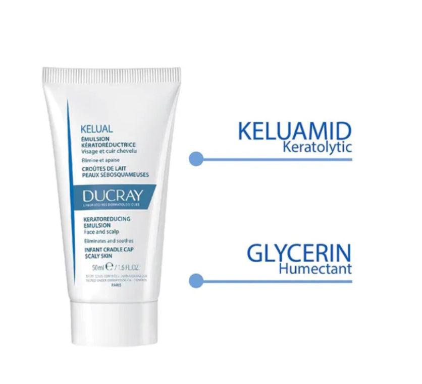 Ducray Kelual Kerato-Reducing Emulsion Cradle Cap 50ml