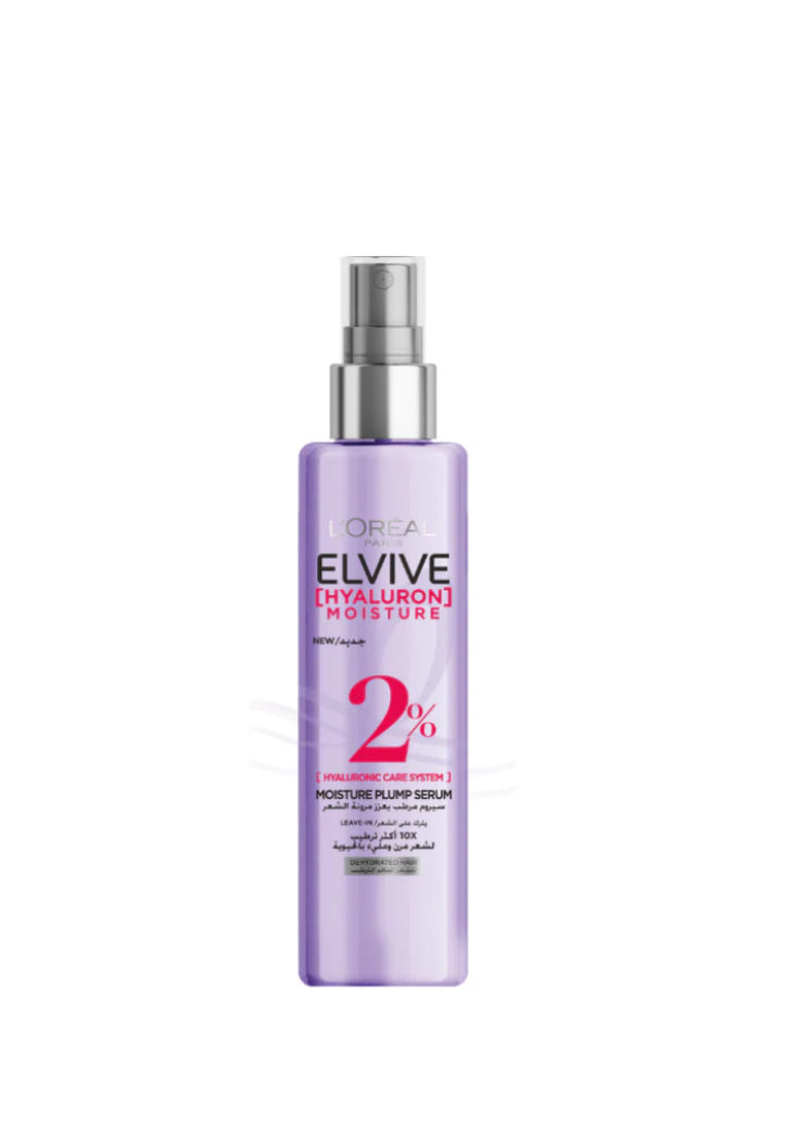 L’Oréal Paris Elvive Hyaluron Plump 2% Moisture Plump Serum with Hyaluronic Acid For Dehydrated Hair