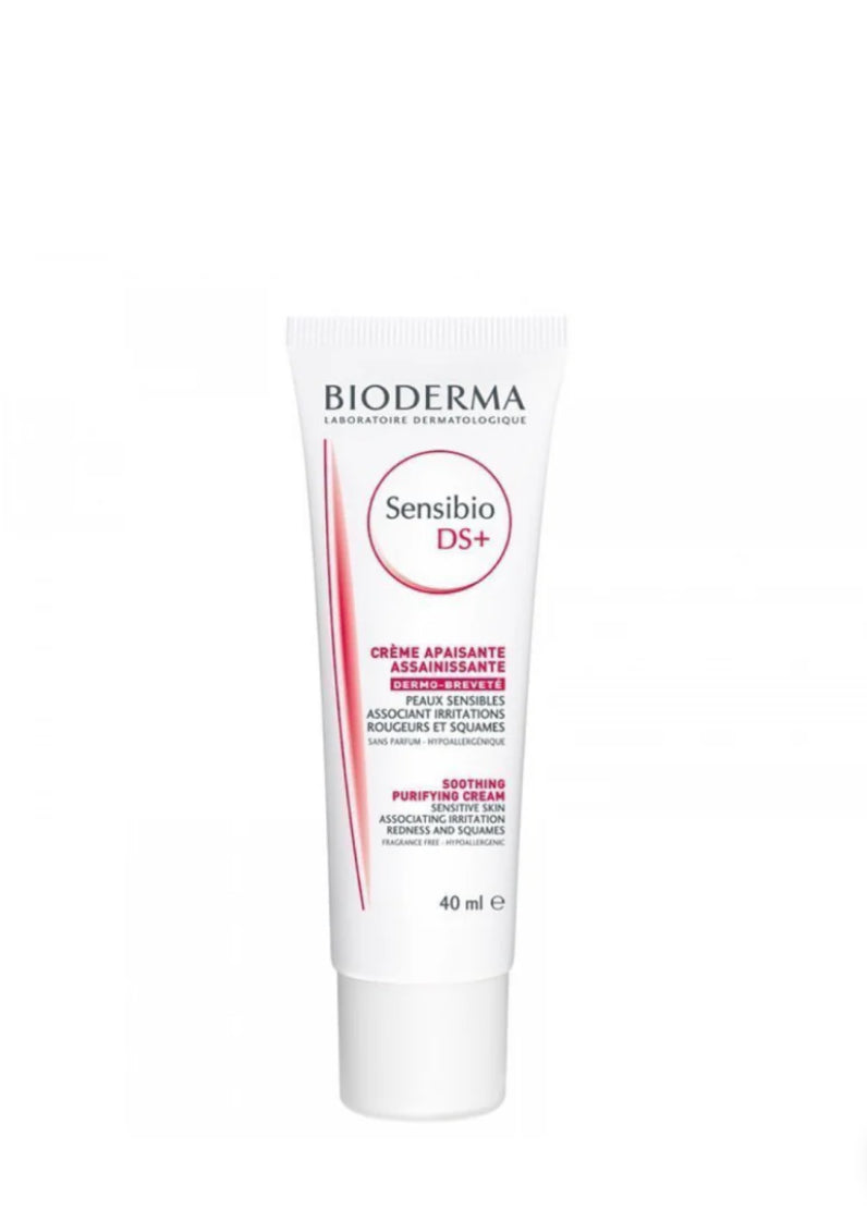 Bioderma Sensibio Ds + Soothing Purifying Cream 40Ml