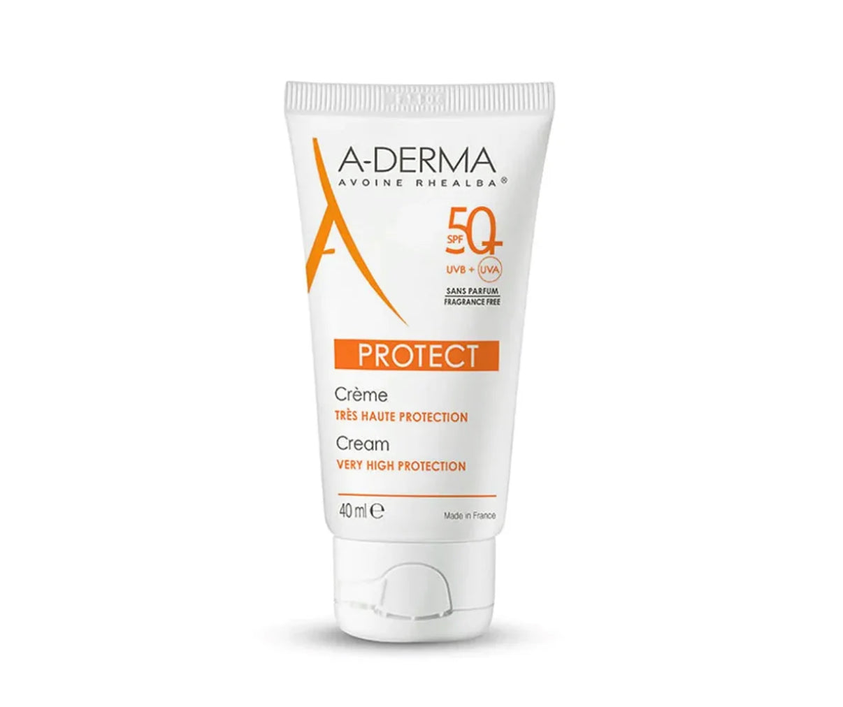 A-DERMA PROTECT CREAM SPF 50+ FRAGRANCE-FREE 40ML