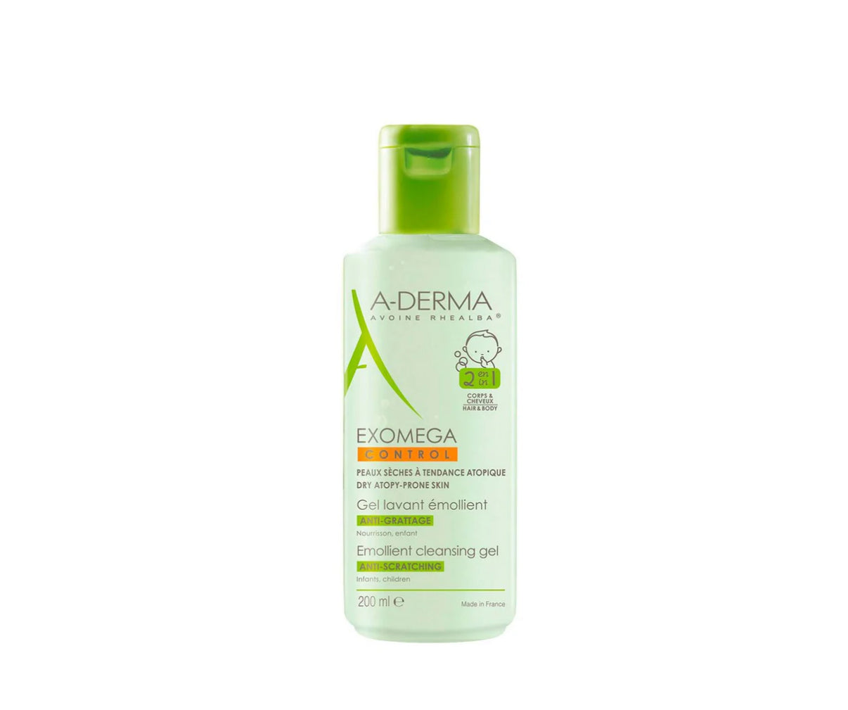 EXOMEGA CONTROL EMOLLIENT CLEANSING GEL 200ML