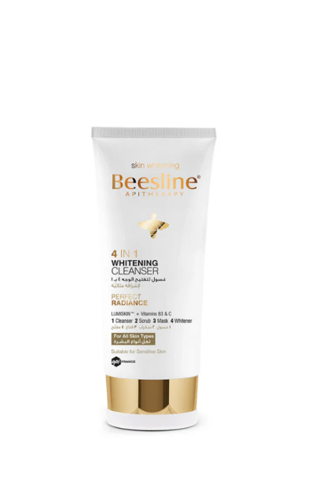 Beesline 4 in 1 Whitening Cleanser - Wash, Scrub, Mask & Radiance Booster