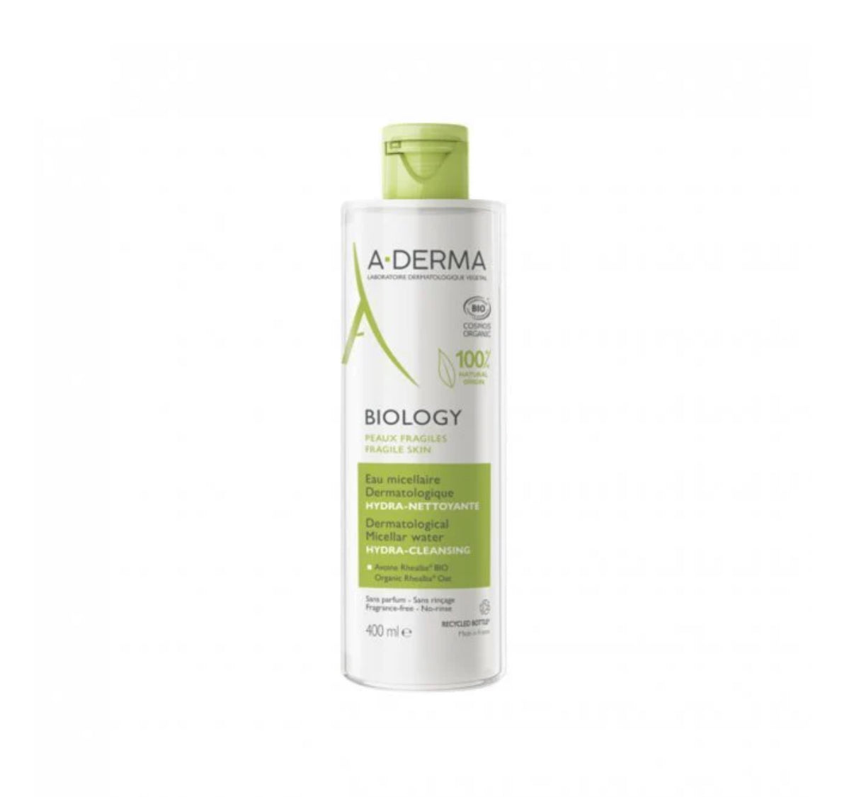 ADERMA BIOLOGY DERMATOLOGICAL MICELLAR WATER HYDRA-CLEANSING 400ML