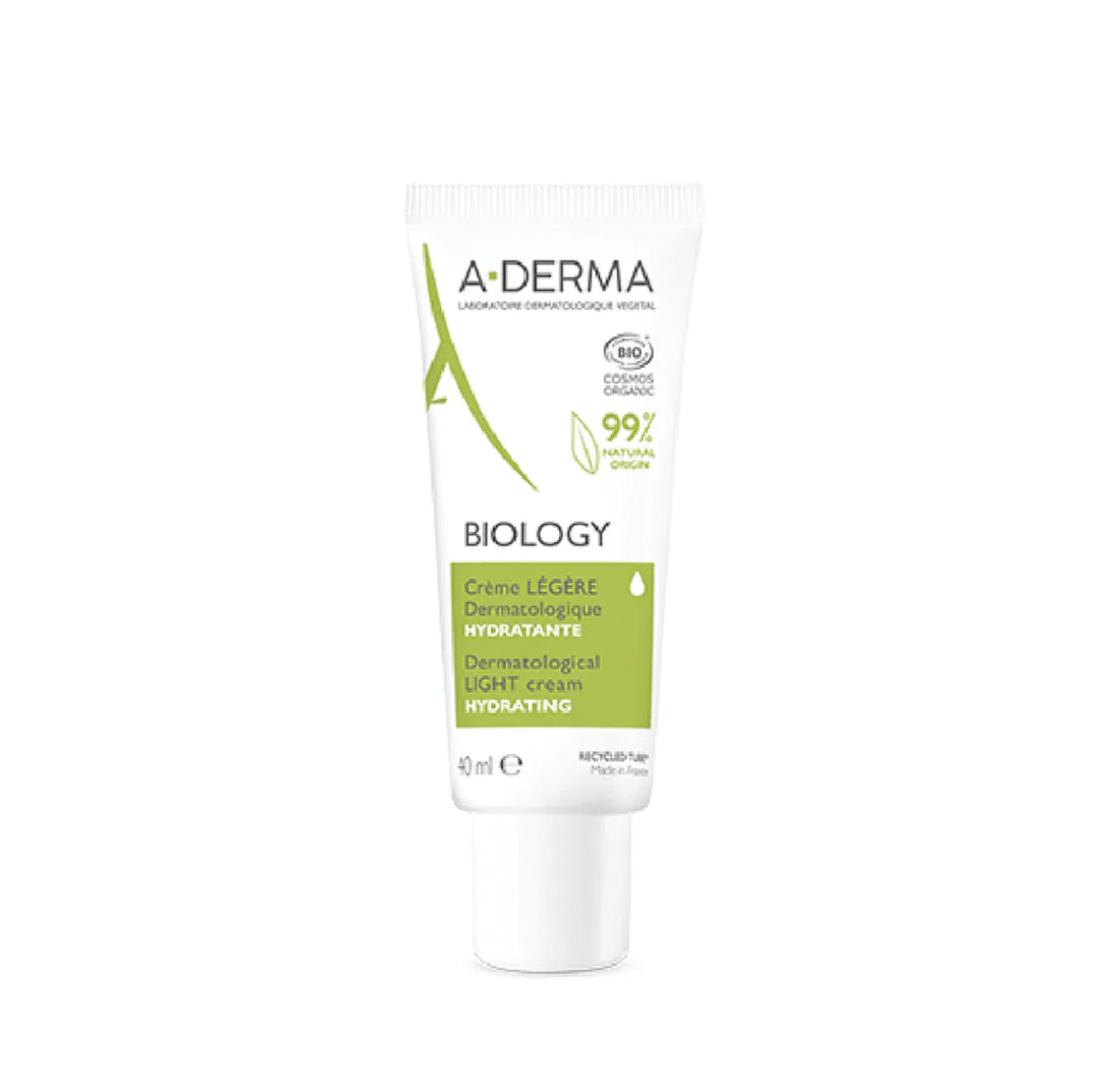 A-DERMA BIOLOGY HYDRATING LIGHT CREAM 40ML