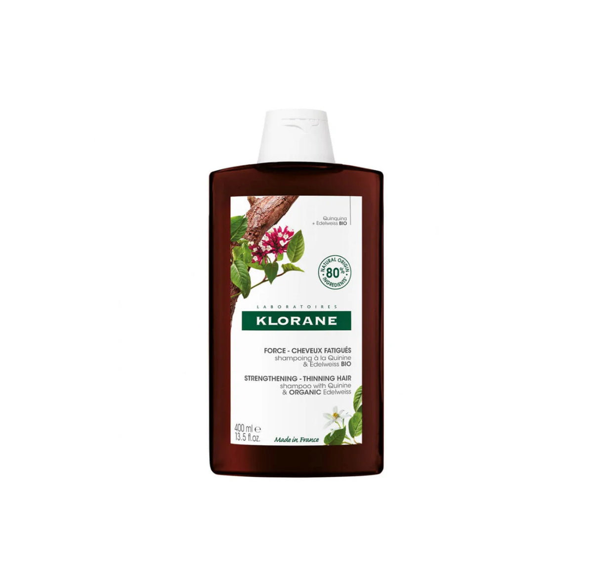 Strengthening Shampoo With Quinine & Organic Edelweiss