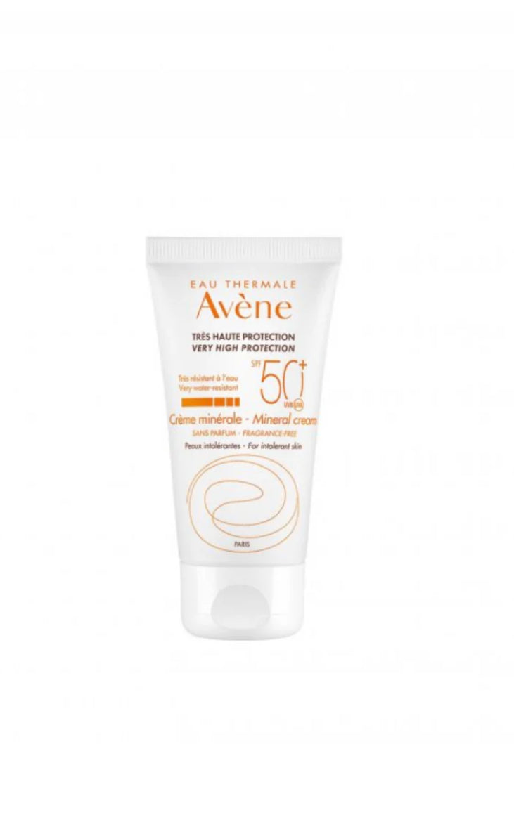 Avène Mineral Cream Sunscreen SPF 50+