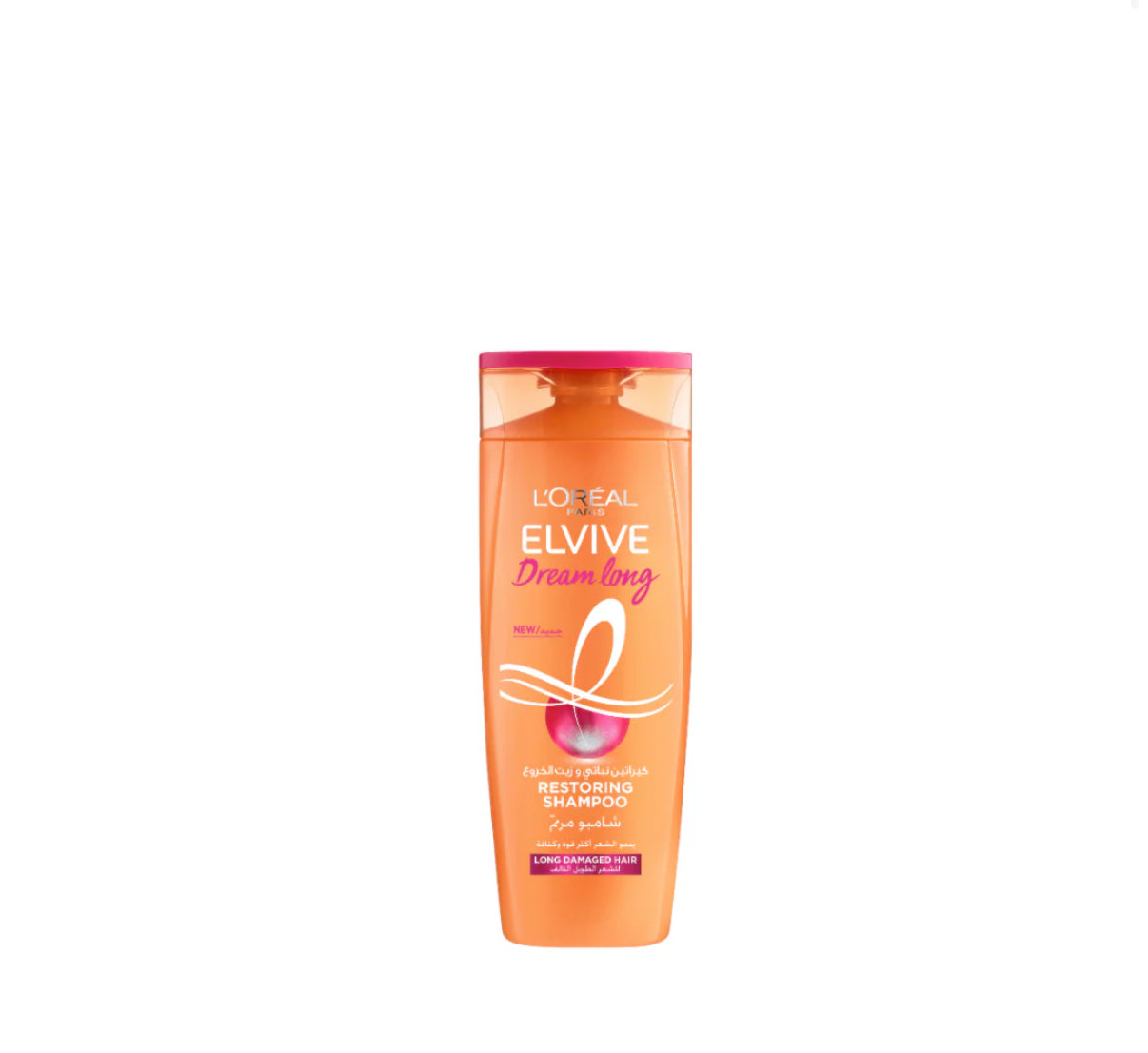 L'Oréal Paris Elvive Dream Long Restoring Shampoo For Long Damaged Hair With Keratin And Castor Oil