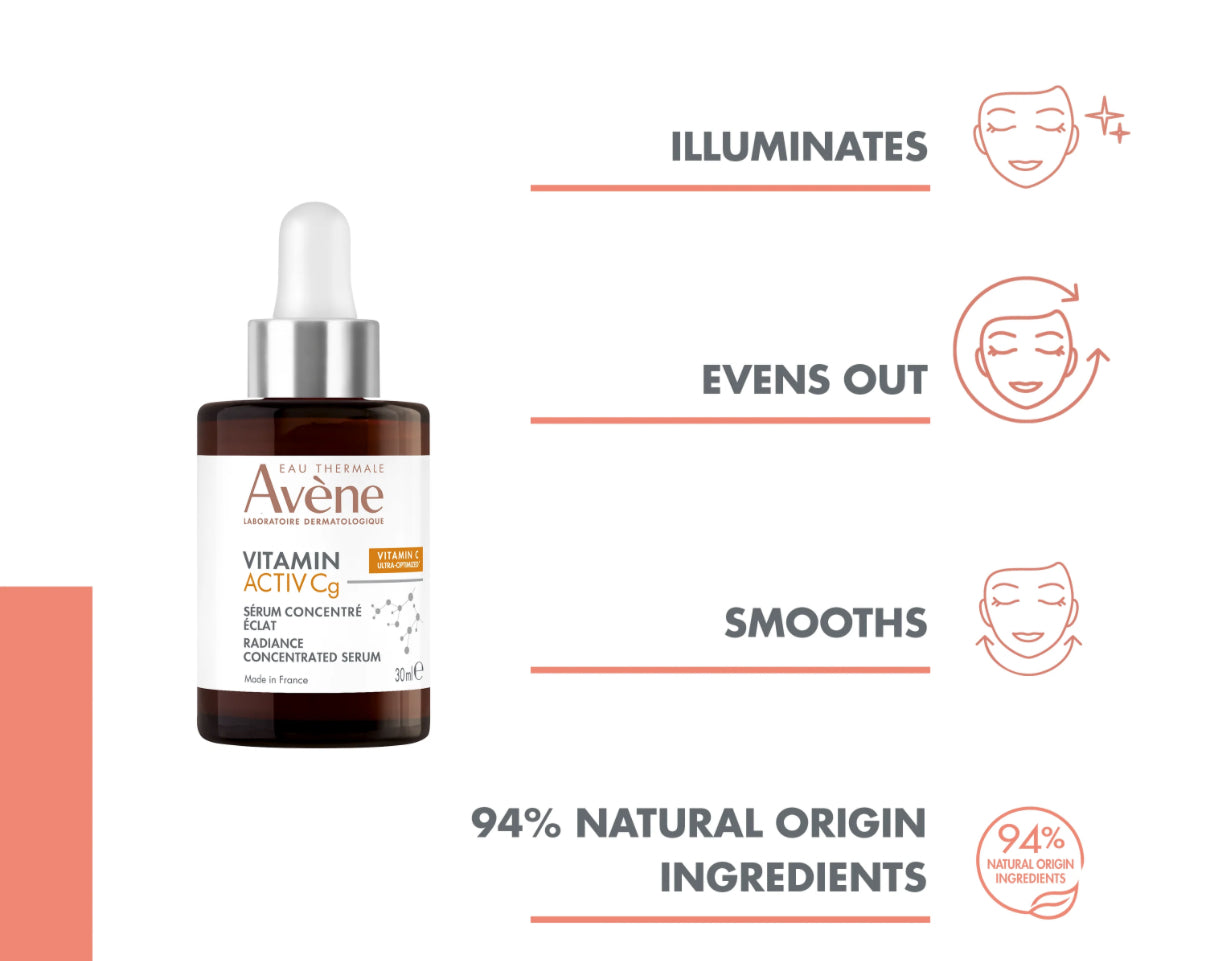 AVENE VITAMIN ACTIV Cg Serum Concentre Eclat