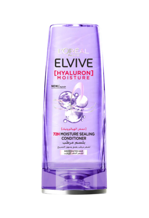 L’Oréal Paris Elvive 72H Hyaluron Moisture Sealing Conditioner for Dehydrated Hair 200ml