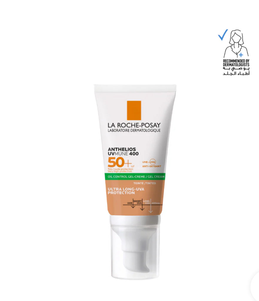 La Roche Posay Anthelios XL Tinted Sunscreen Dry Touch Anti Shine SPF50+ for Oily Skin 50ml