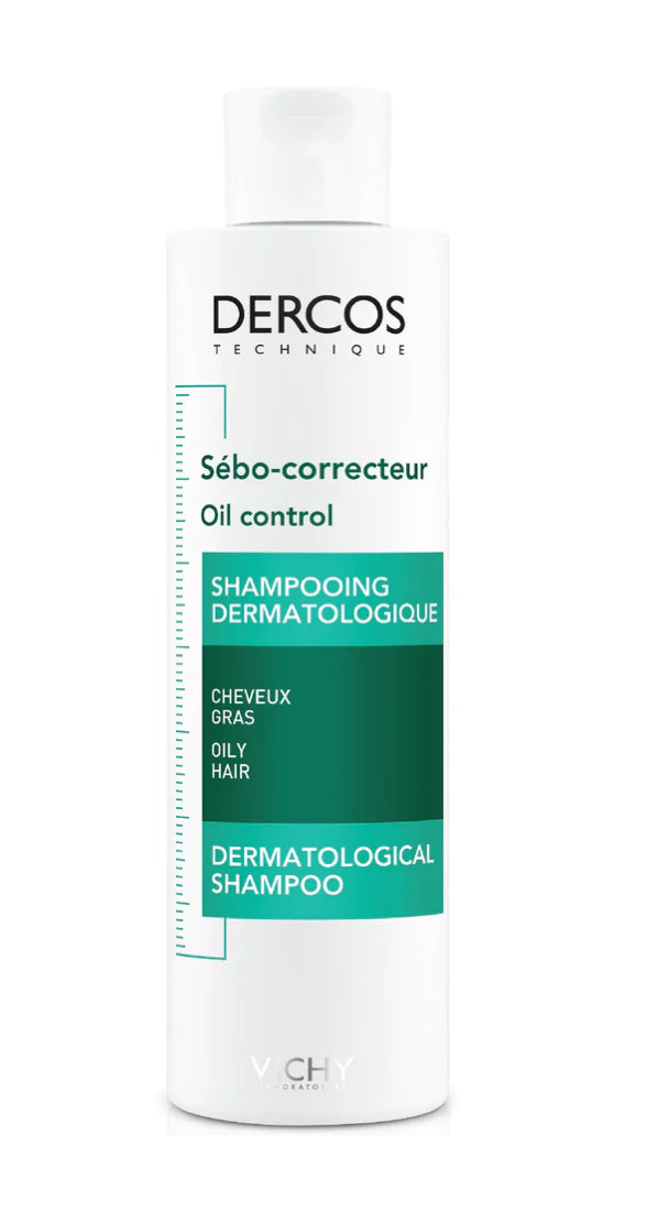 DERCOS OIL CONTROL TREATMENT SHAMPOO 200ML