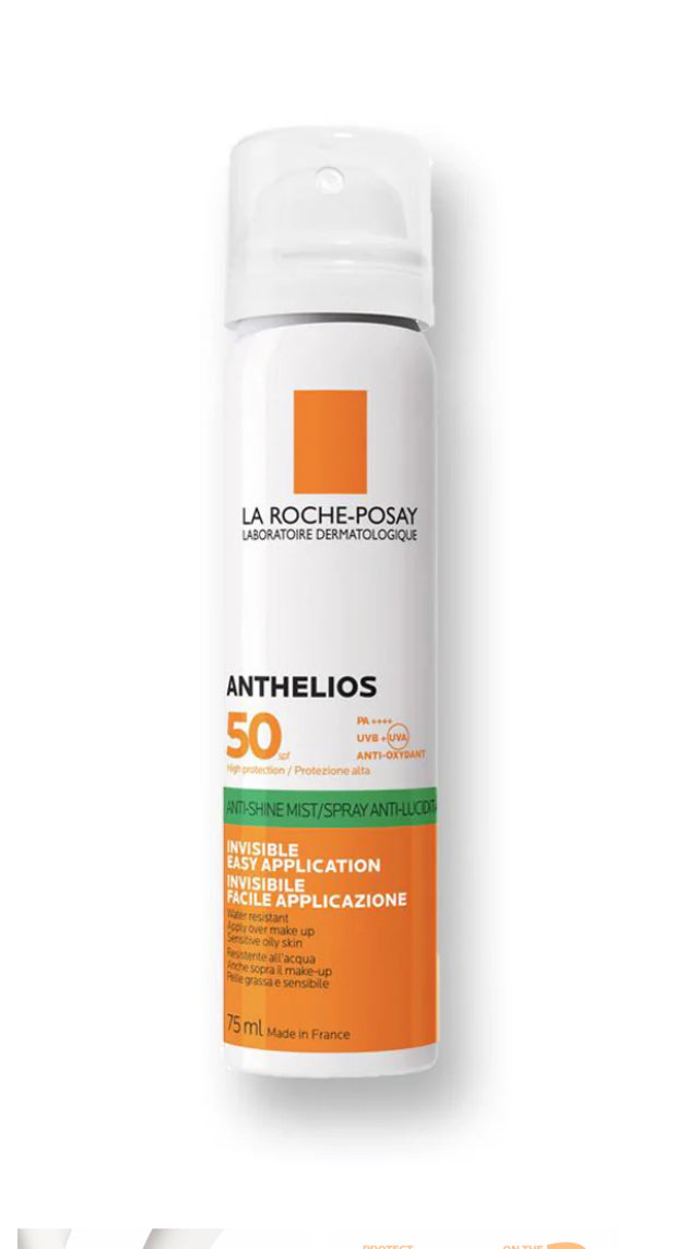La Roche-Posay Anthelios Invisible Sunscreen Face Mist SPF50 For All Skin Types 75ml