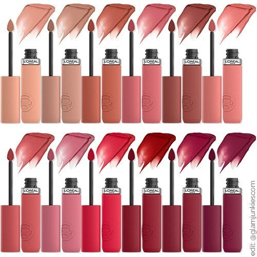 L’ORÉAL PARIS INFALLIBLE MATTE RESISTANCE LIQUID LIPSTICK, UP TO 16 HOUR WEAR