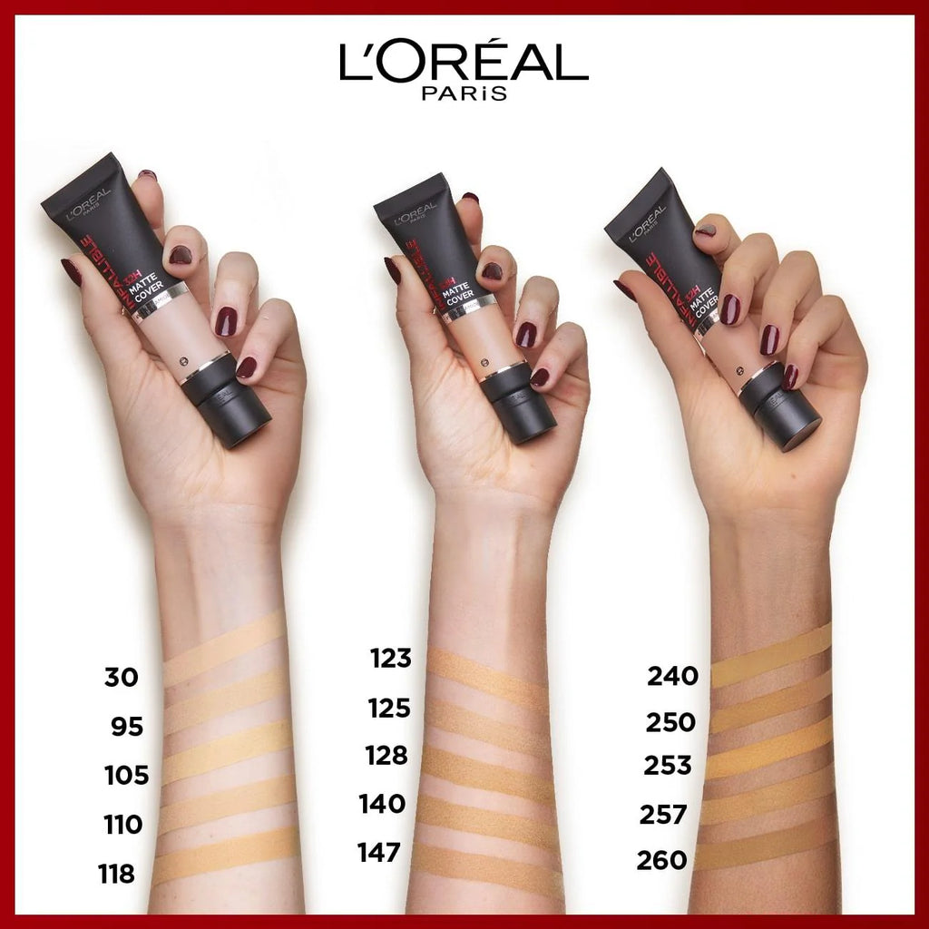 L'ORÉAL PARIS- INFAILLIBLE 32H MATTE COVER FOUNDATION